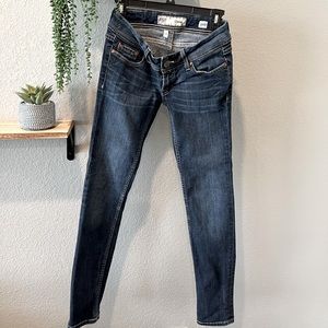BKE denim skinny jean pants (womens)